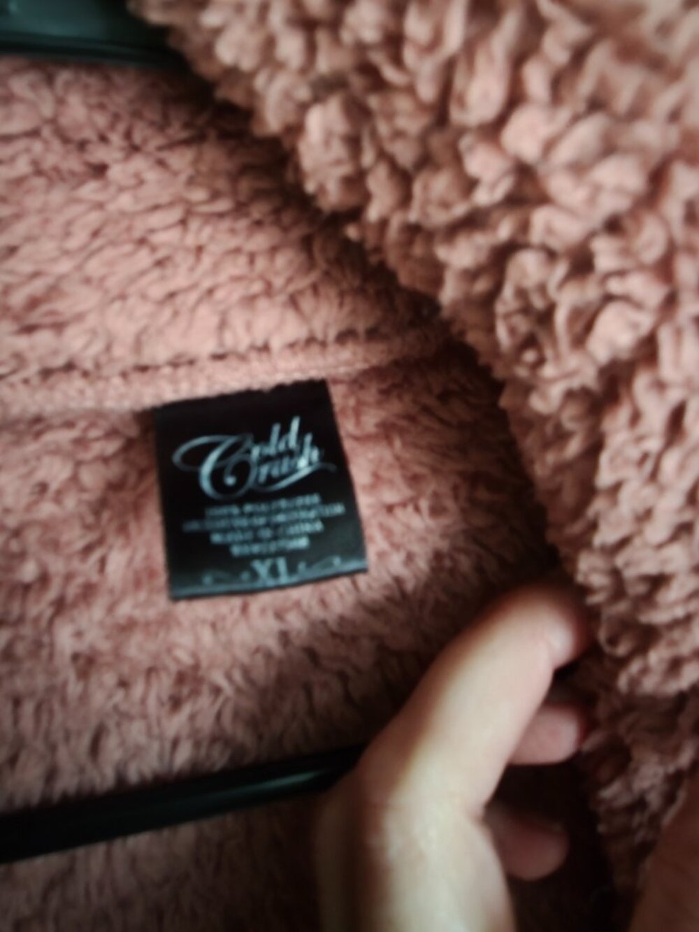 Pink Fuzzy Coat - Picture 2 of 2